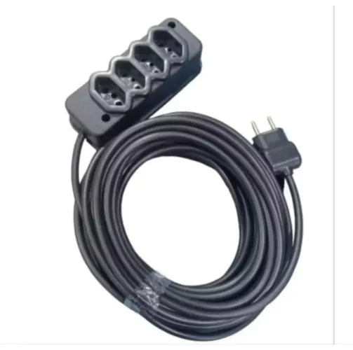 Extensão Elétrica PP 2x4mm Grossa Profissional 10 Metros - Pronta Entrega 