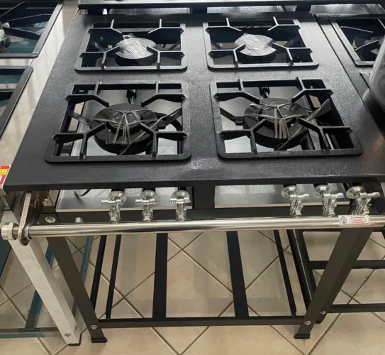 MB Fogão industrial BP 4 bocas