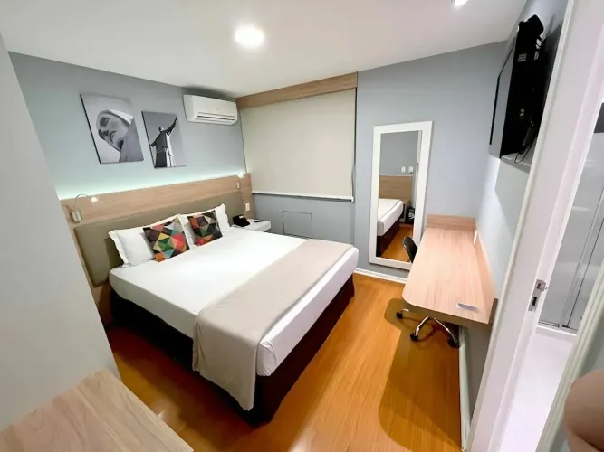 Rio Hotel by Bourbon Curitiba Batel, apto disponível para venda com 20m² e 1 dormitório