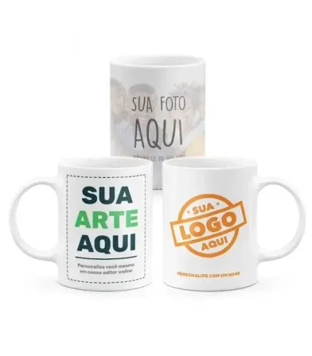 Canecas Personalizadas - Sua Arte/Foto/Logo
