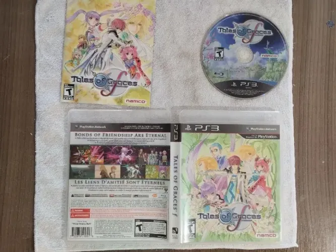 Tales of Graces f, Symphonia Chronicles, Xillia 2 e Zestiria - PS3 - Completos