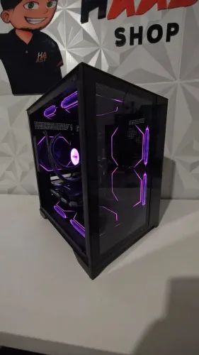 PC GAMER - RTX 5060 + RYZEN 5 5500 + SSD 480GB NOVO