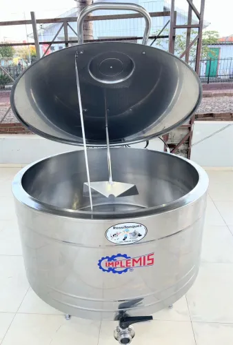 Tanque 500 Liros de LeiteTina Para Açaí Sorvetes 500 Litros Caldas Leite Polpas e Agua