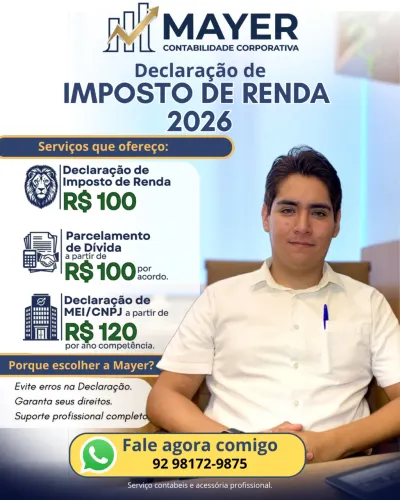 DECLARAÇÃO IMPOSTO DE RENDA 