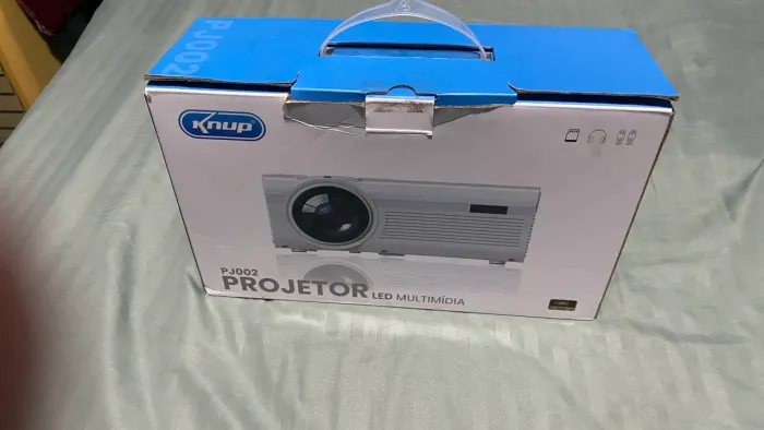 Projetor Led Multimídia Full Hd 1800 Lumens Hdmi Av Usb Sd 