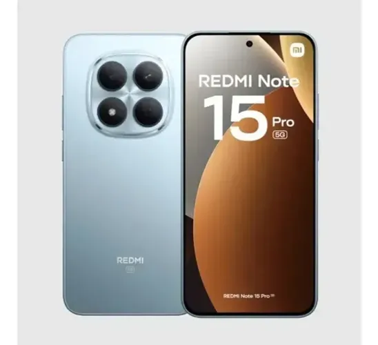 Redmi Note 15 Pro 5G 256GB | 8GB RAM | NFC Cores: Azul e Preto GLOBAL