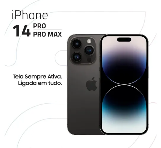 iPhone 14 Pro Max 128GB | Space Black | Bateria 90% ?<br>