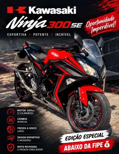 Ninja 300 Edição Especial