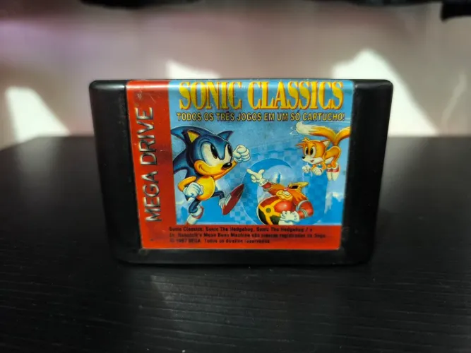 Sonic Classics para Mega