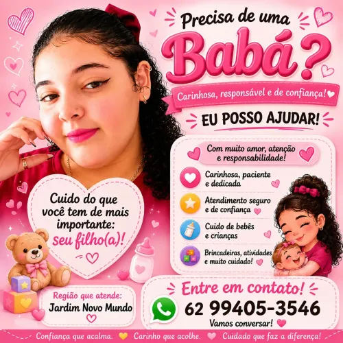 Precisa-se de Babá entre em contato