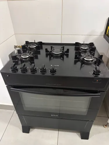Fogão Vidro 5 bocas