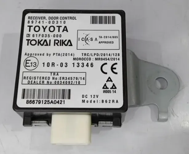Módulo Controle Porta Toyota Yaris 2019 - 2022 / 897410d310