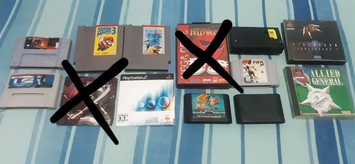 Jogos retro e alguns acessórios (PREÇOS NA DESCRIÇÃO!!)