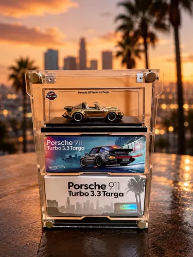 Expositor para Hot Wheels em Acrílico para RLC 3 andares