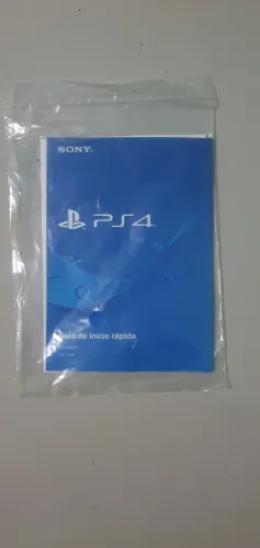 Manual original lacrado ps4