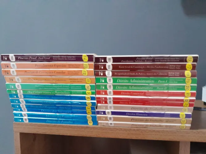 Sinopses Jurídicas, 24 livros.