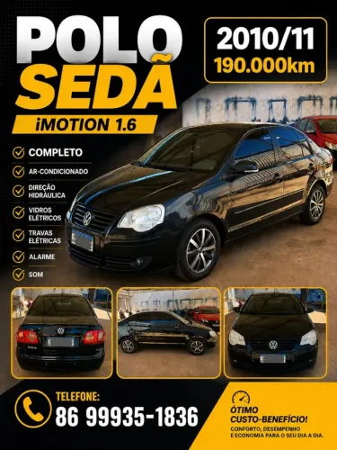Volkswagen Polo Sedan 1.6 MI Total Flex 8V 4P 2011