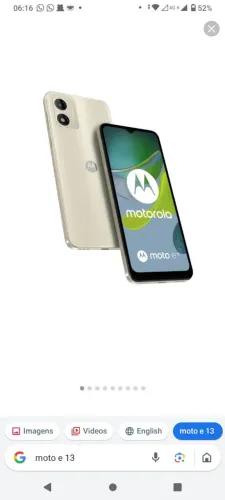 Moto e 13