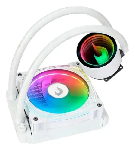 water cooler 120mm rise mode frost branco argb