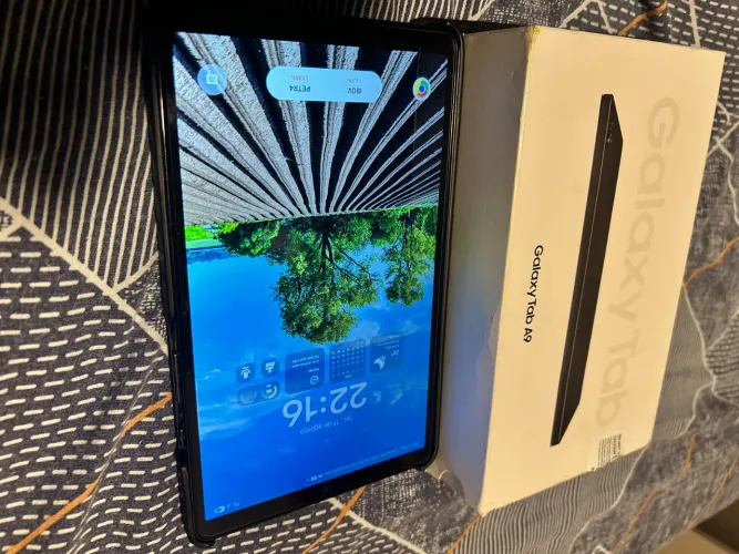Tablet Samsung tab A9 64gb 4gb RAM envio Olx Pay leia o anúncio
