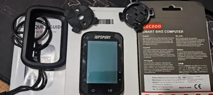 GPS de Ciclismo iGPSPORT BSC200 - Semi-Novo (Apenas 25h de uso) Completo