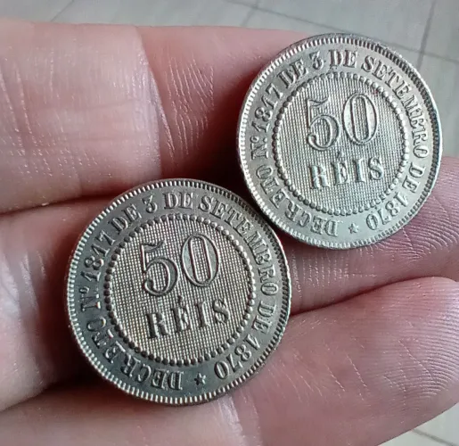 Moedas antigas 