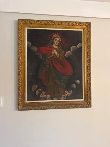 Quadro madeira Maria 