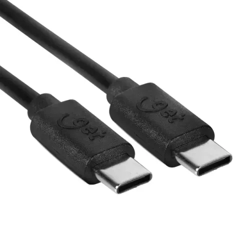 Cabo USB-C para USB-C Get Preto Frete Grátis
