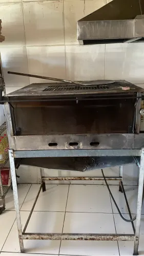 Forno de pizza industrial a gás