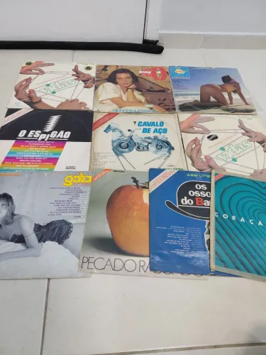 Lote 10 disco vinil novelas R$ 50
