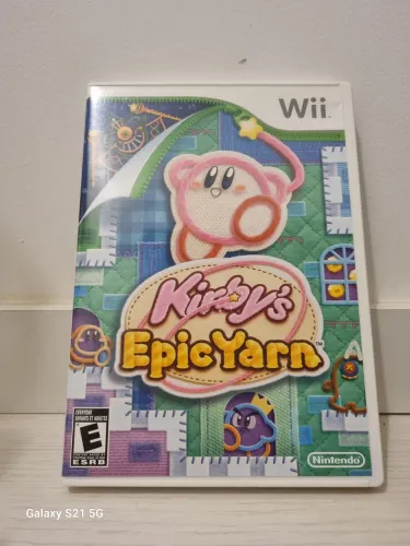 Kirby Epic Yarn - Wii Original Completo