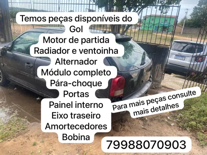 Peças do gol power 1.0