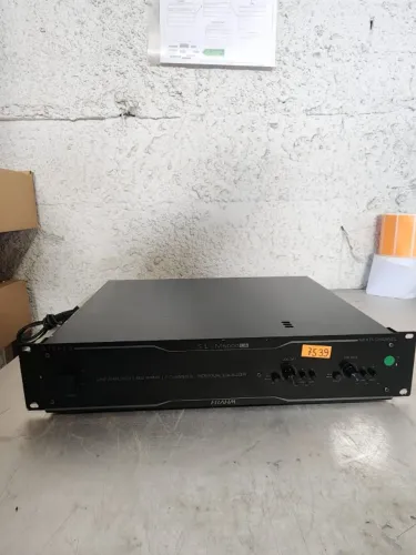 Potência Frahm Slim5000 LA 600WRMS 2 Canais Equalizador Individual