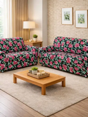Capa Sofa Estampada 2, 3 Lugares