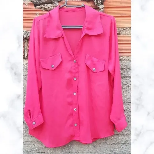 Blusa em Social em tecido