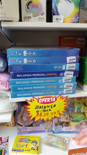 Balança Digital G-Tech - Precisão e Confiabilidade para sua Saúde!
