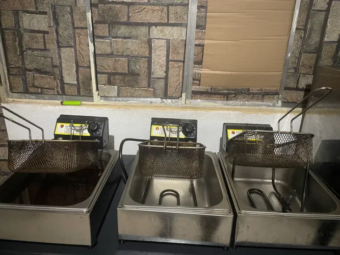 Vendo kit 3 fritadeiras elétricas