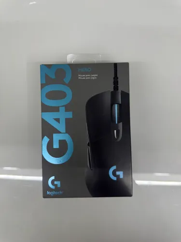 Mouse Gamer Logitech G403 HERO com fio ? Sensor HERO 25K ? Com caixa