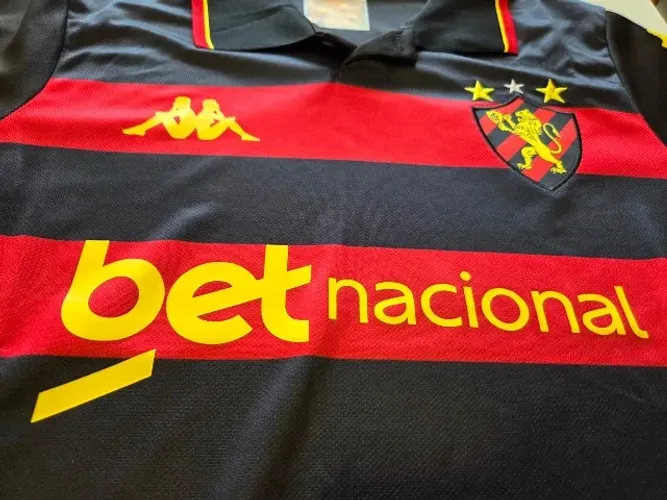 CAMISA DO SPORT 1.1 RUBRO NEGRA E DOURADA - 2026 - Tamanhos P, M, G e GG - Pronta entrega!