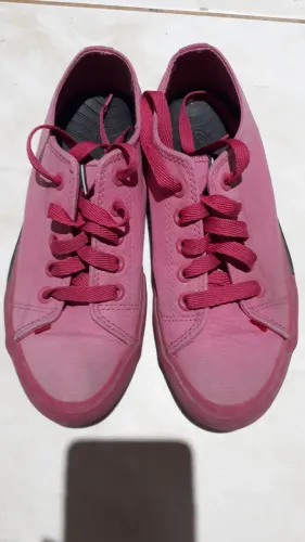 Tênis Coca Cola Rosa número 37