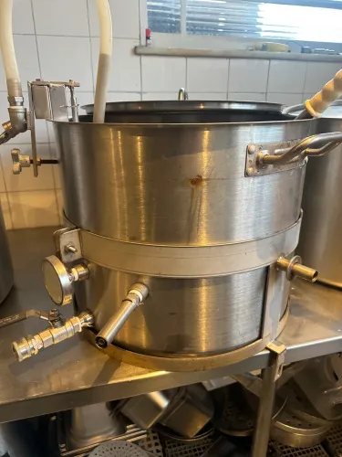 Caldeirão inox cerveja 