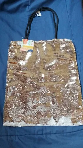 Bolsa de lantejoulas dupla face (NOVA)