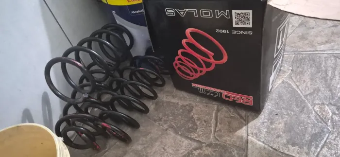Molas esportivas Red Coil nissan