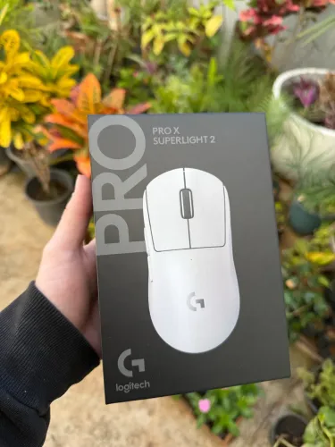 Mouse Gamer Sem Fio Logitech G PRO X SUPERLIGHT 2 - Branco