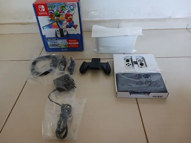 Nintendo switch oled 64gb completo