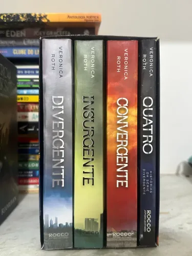 Box Coleção Divergente - 4 Livros Completo (Veronica Roth)