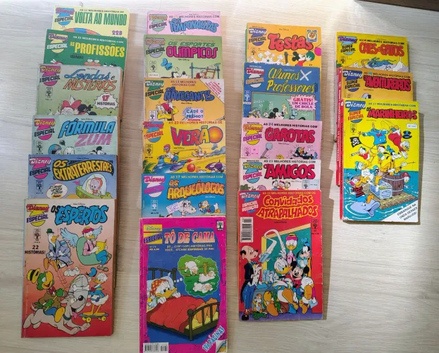 Gibis DISNEY ESPECIAL, Especial Reedição e Super especial. Venda Avulsa. 