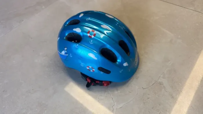 Capacete infantil ABUS Smiley 2.0 azul 45-50 cm bike