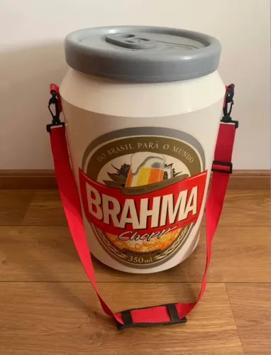 Cooler 22 litros com logo da Brahma