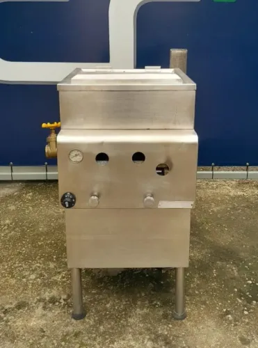 Fritadeira Industrial a Gás Água e Óleo Alta Pressão 46 litros